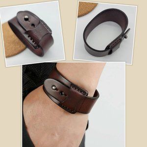 Men's Leather Bracelet New